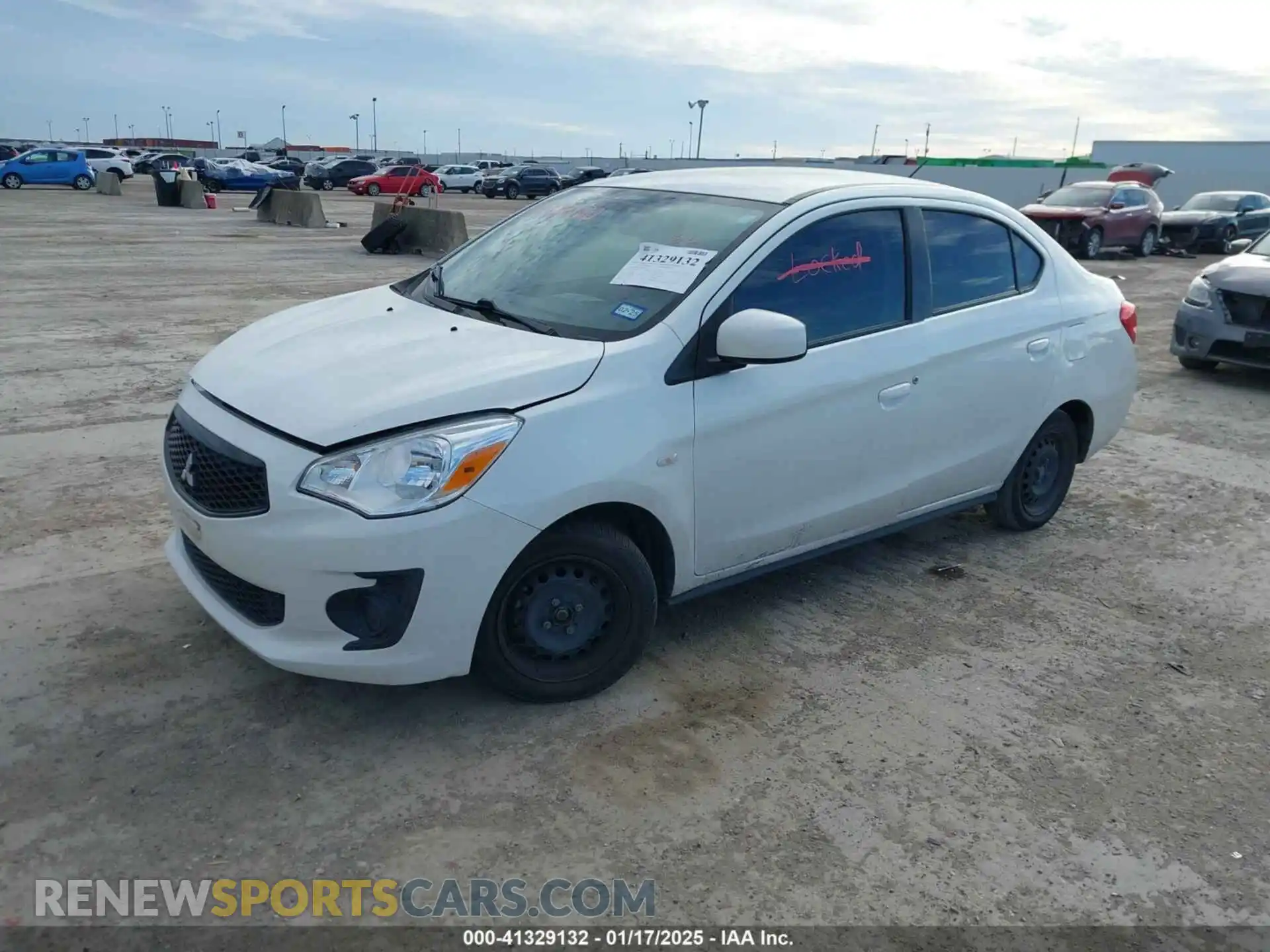 2 Photograph of a damaged car ML32F3FJ5LHF00885 MITSUBISHI MIRAGE G4 2020