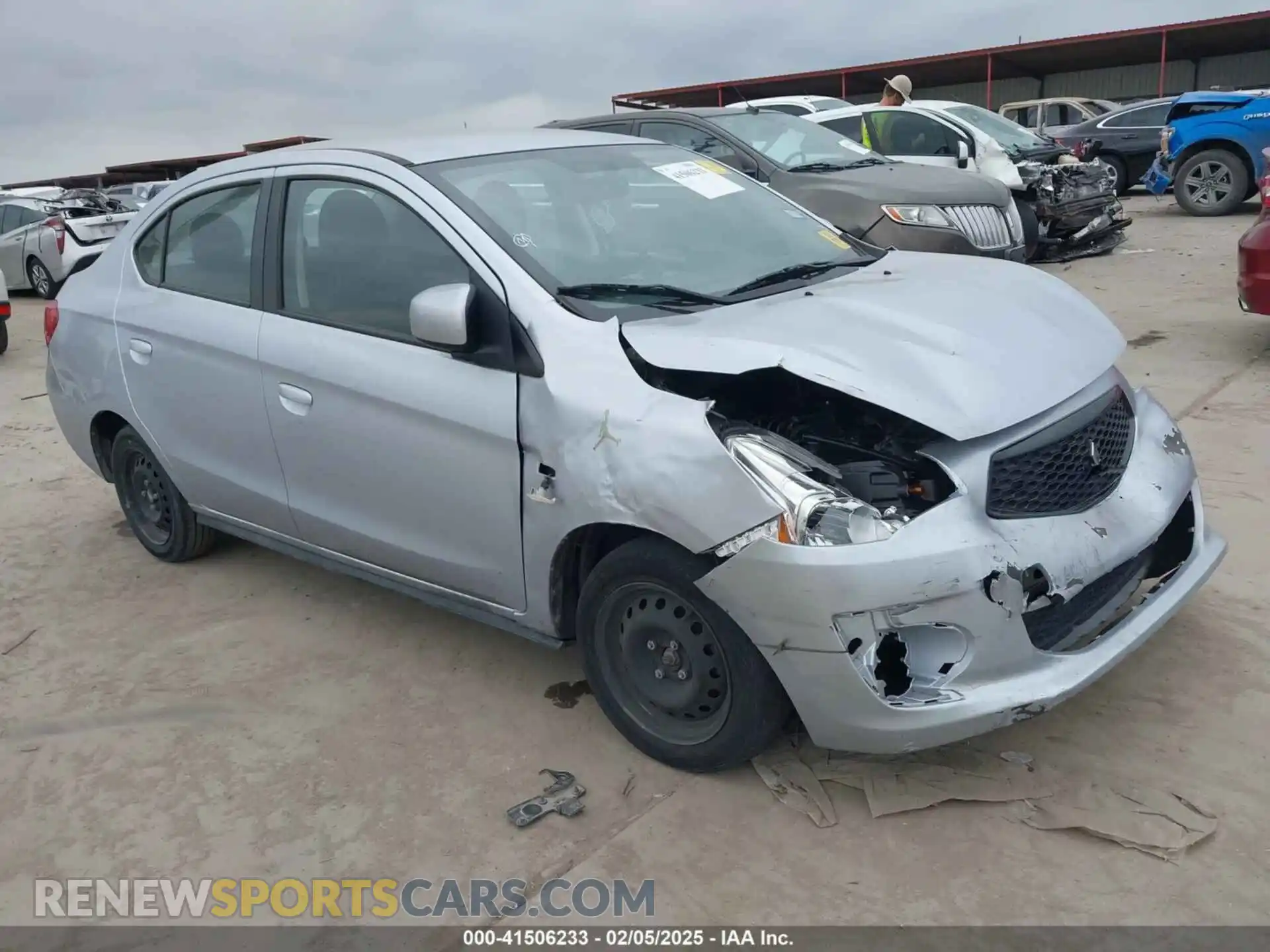 1 fotografías del automóvil dañado ML32F3FJXLHF00932 MITSUBISHI MIRAGE G4 2020
