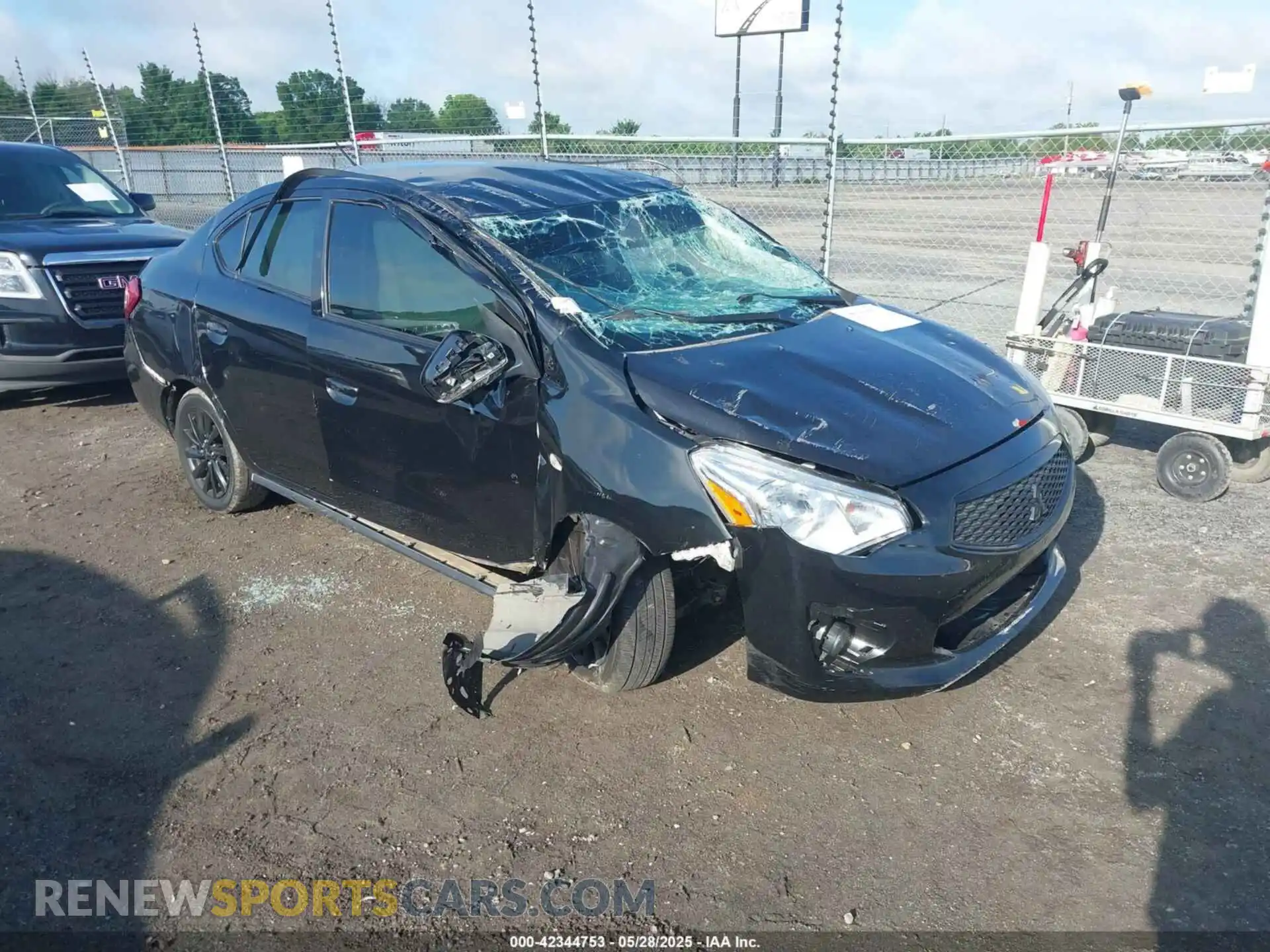 1 Фотография поврежденного автомобиля ML32F4FJ0LHF11024 MITSUBISHI MIRAGE G4 2020