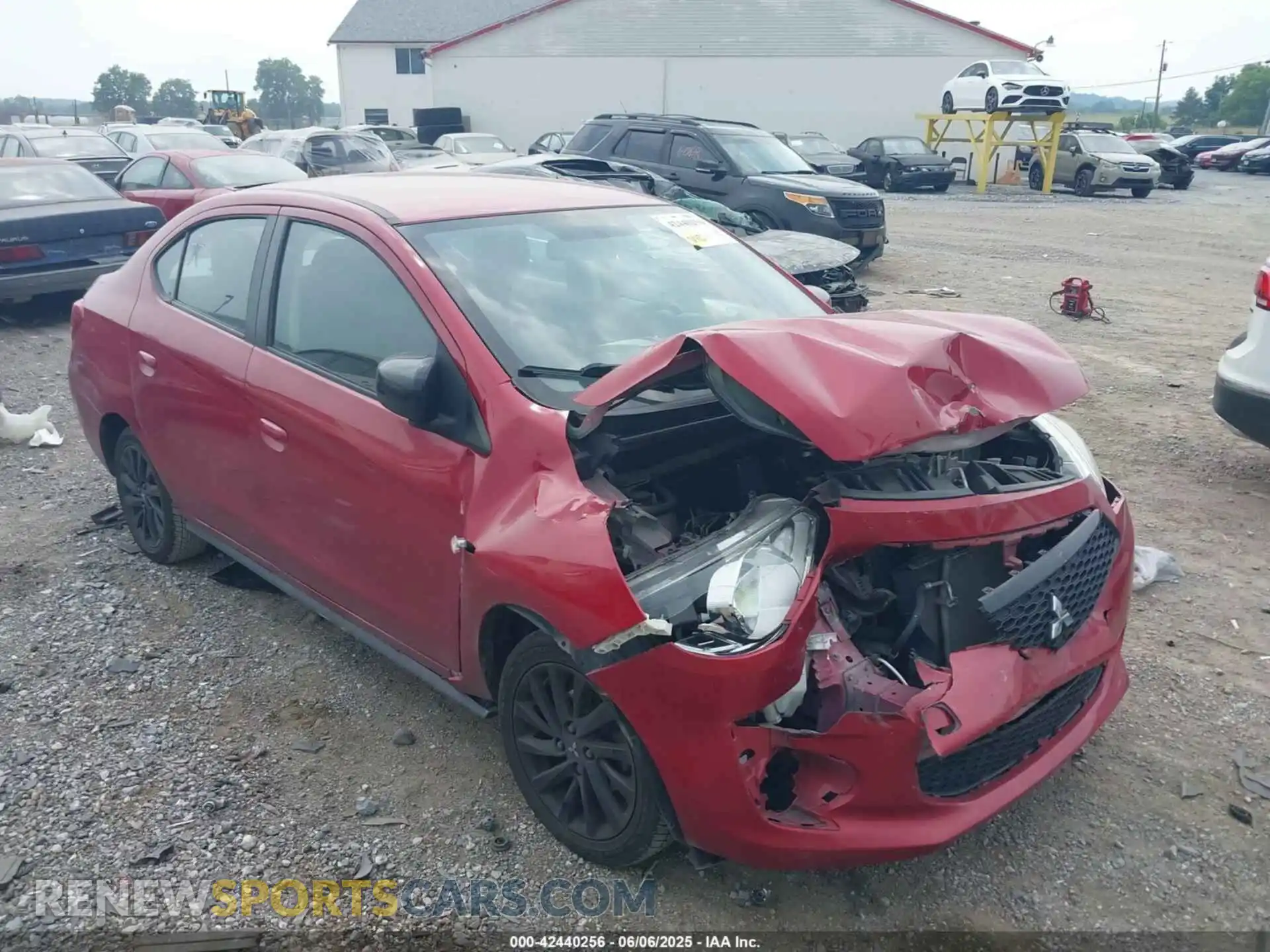 1 Фотография поврежденного автомобиля ML32F4FJ1LHF06219 MITSUBISHI MIRAGE G4 2020