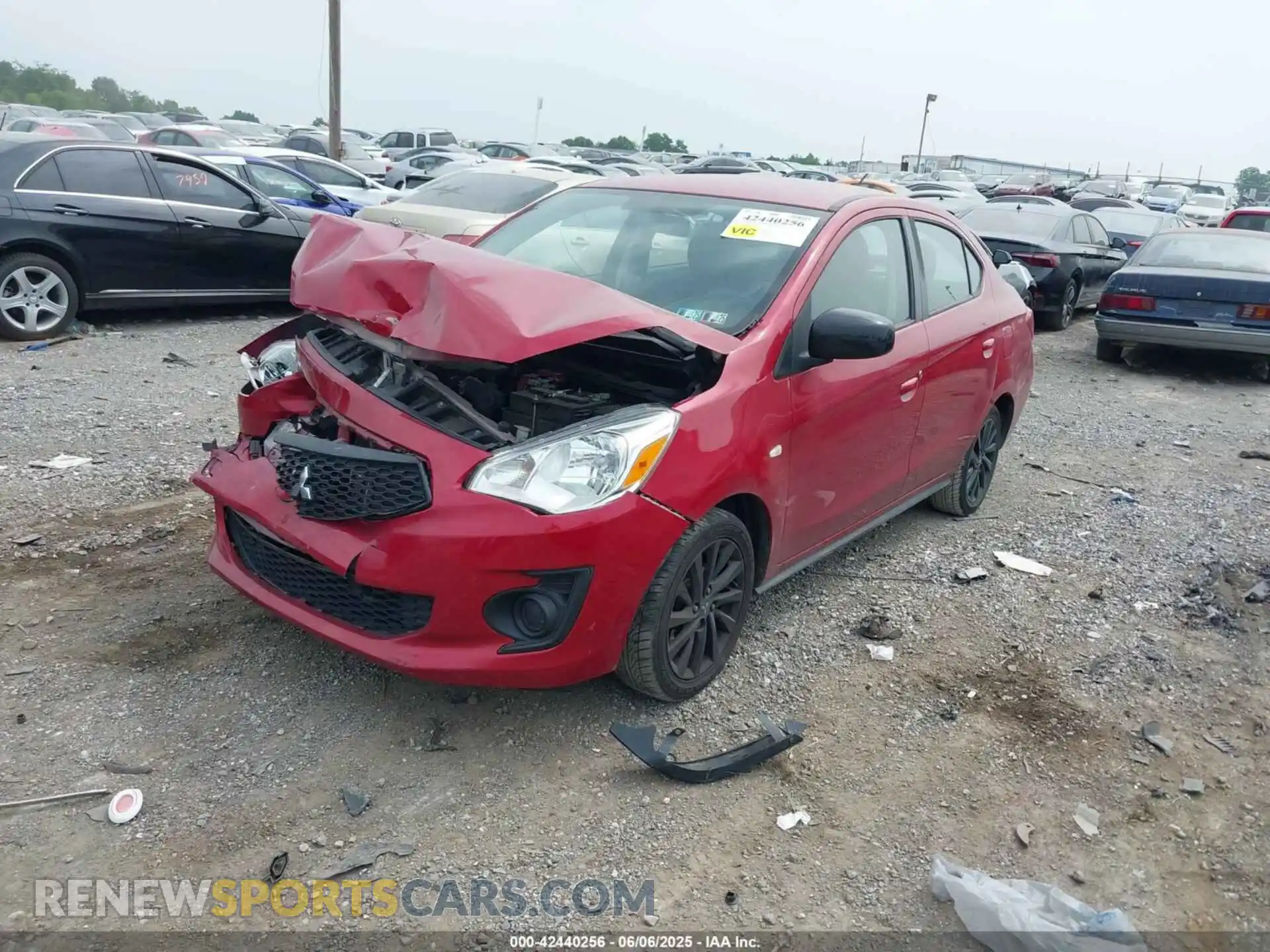 2 Фотография поврежденного автомобиля ML32F4FJ1LHF06219 MITSUBISHI MIRAGE G4 2020
