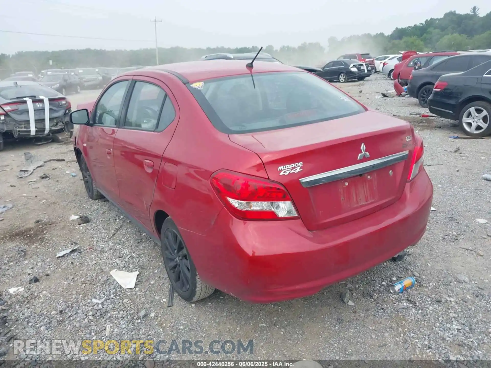 3 Фотография поврежденного автомобиля ML32F4FJ1LHF06219 MITSUBISHI MIRAGE G4 2020