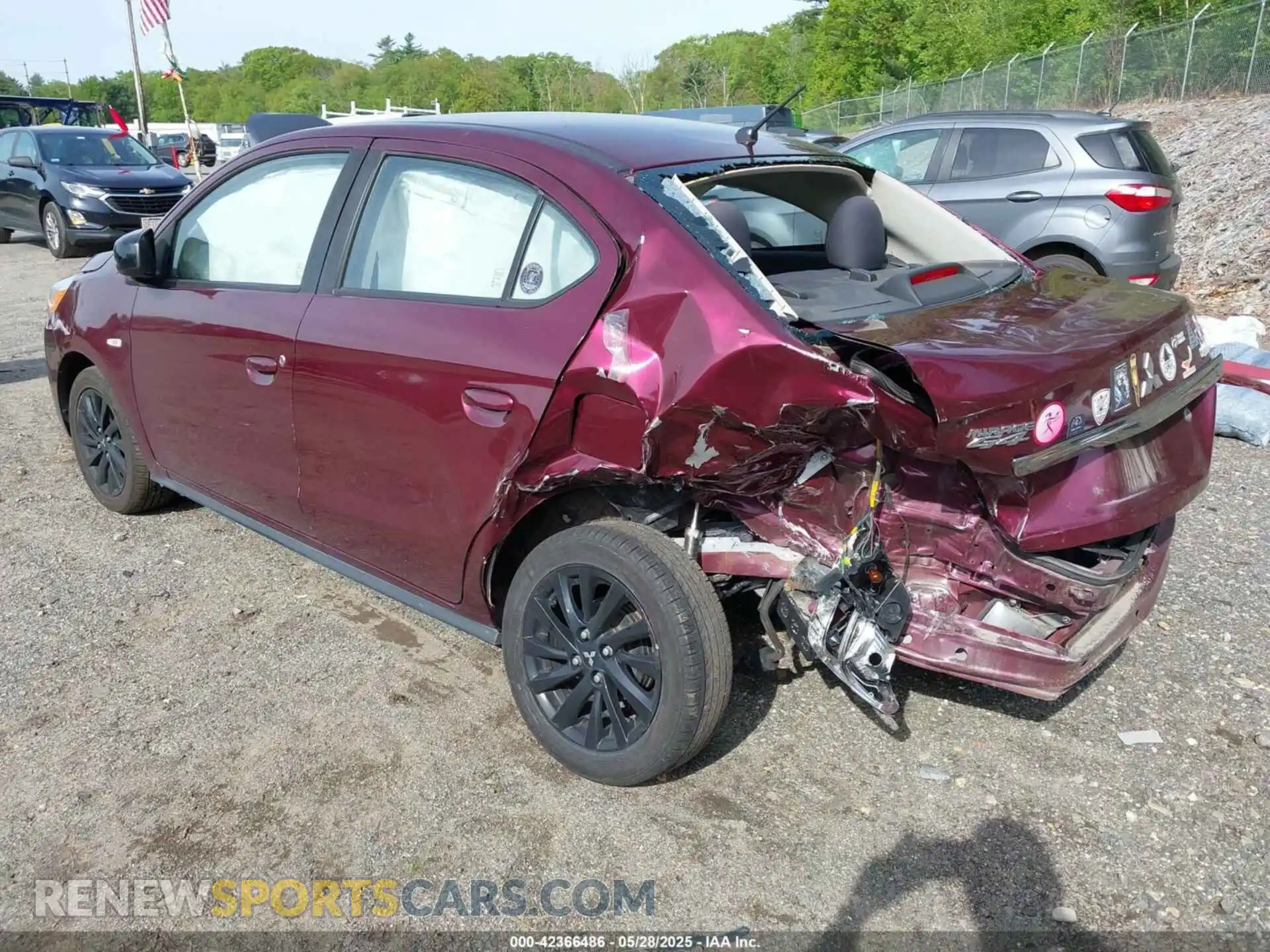 3 Фотография поврежденного автомобиля ML32F4FJ1LHF06821 MITSUBISHI MIRAGE G4 2020