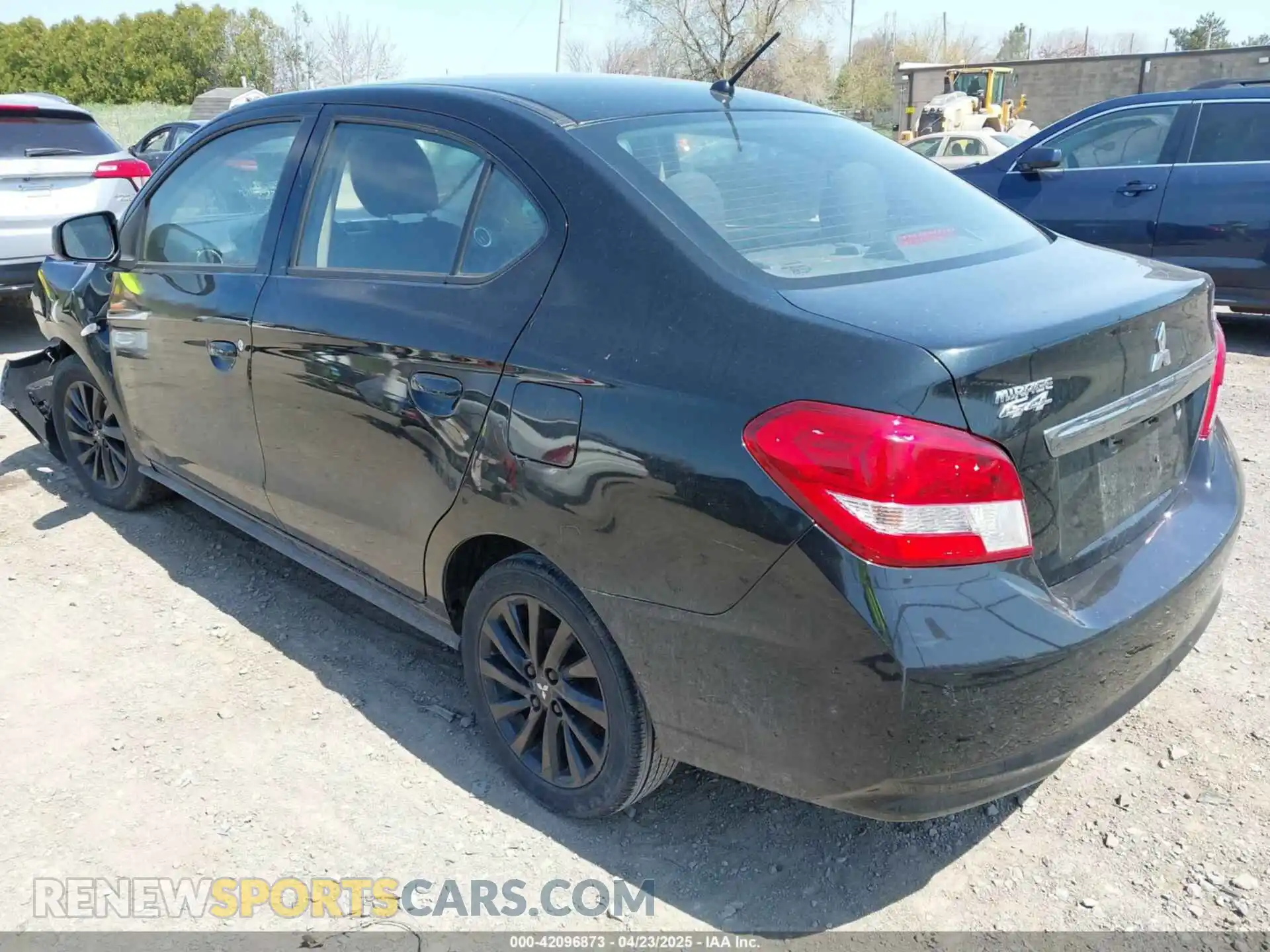 3 Photograph of a damaged car ML32F4FJ2LHF13213 MITSUBISHI MIRAGE G4 2020