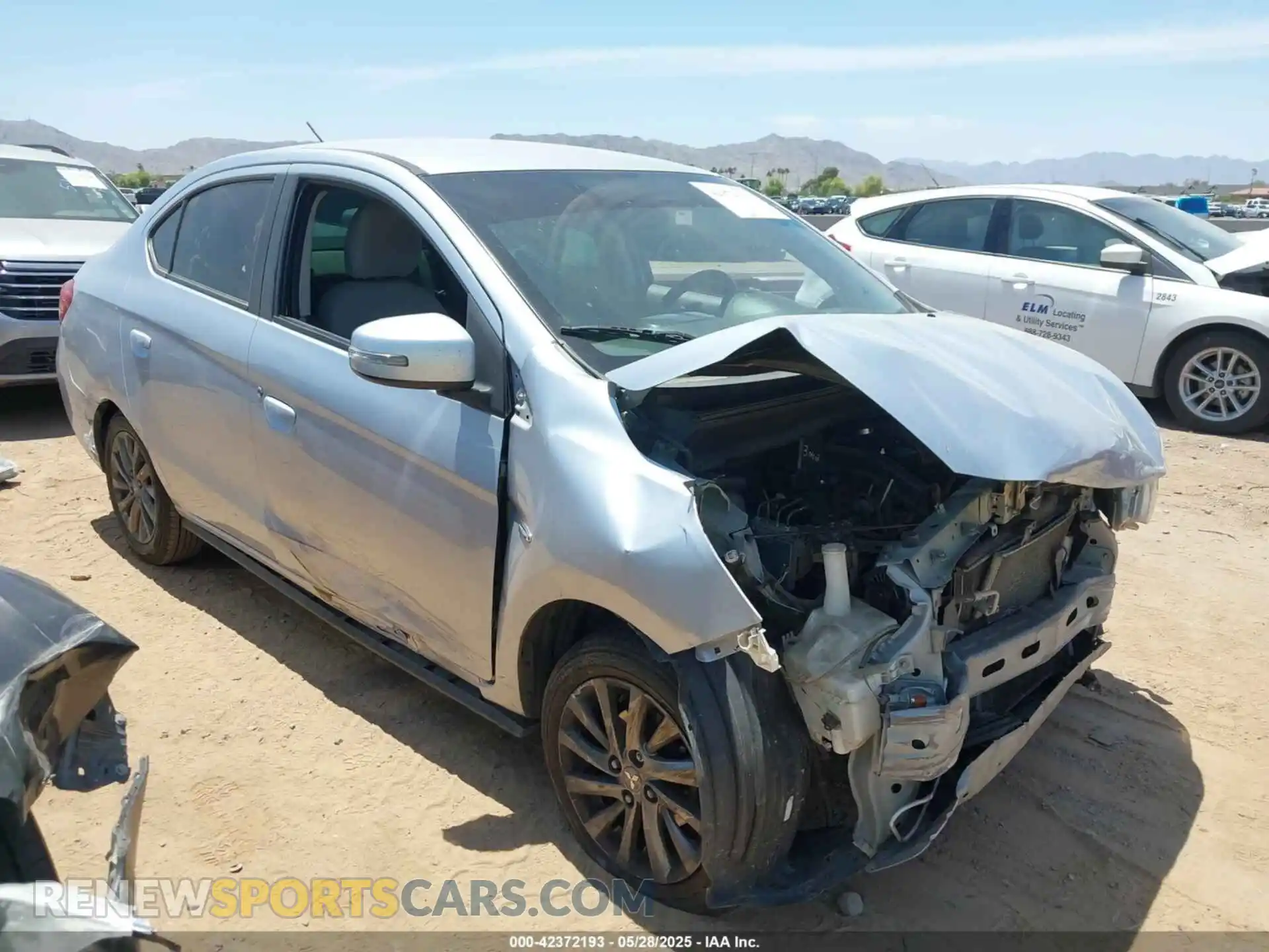 1 Фотография поврежденного автомобиля ML32F4FJ6LHF13439 MITSUBISHI MIRAGE G4 2020