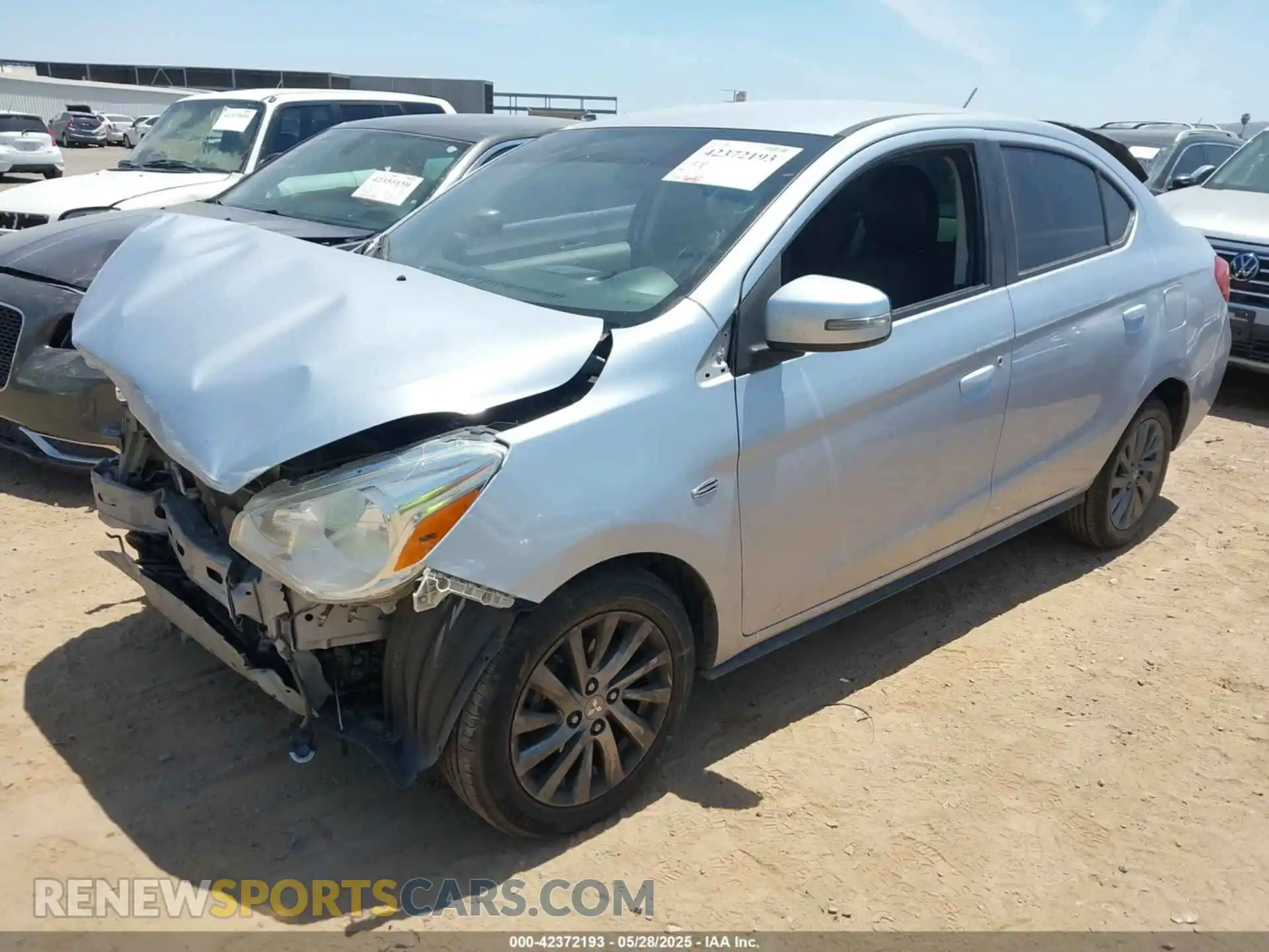 2 Фотография поврежденного автомобиля ML32F4FJ6LHF13439 MITSUBISHI MIRAGE G4 2020