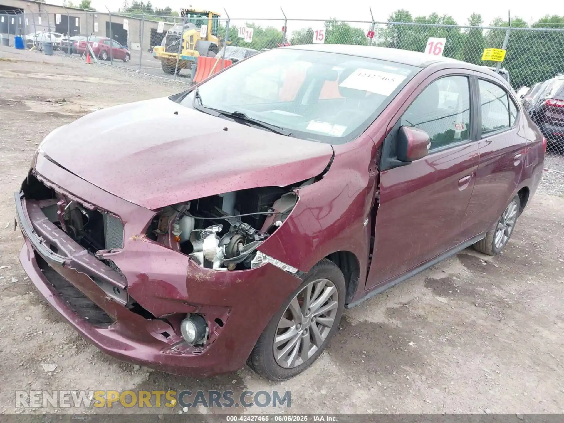 2 Фотография поврежденного автомобиля ML32F4FJ9LHF03410 MITSUBISHI MIRAGE G4 2020