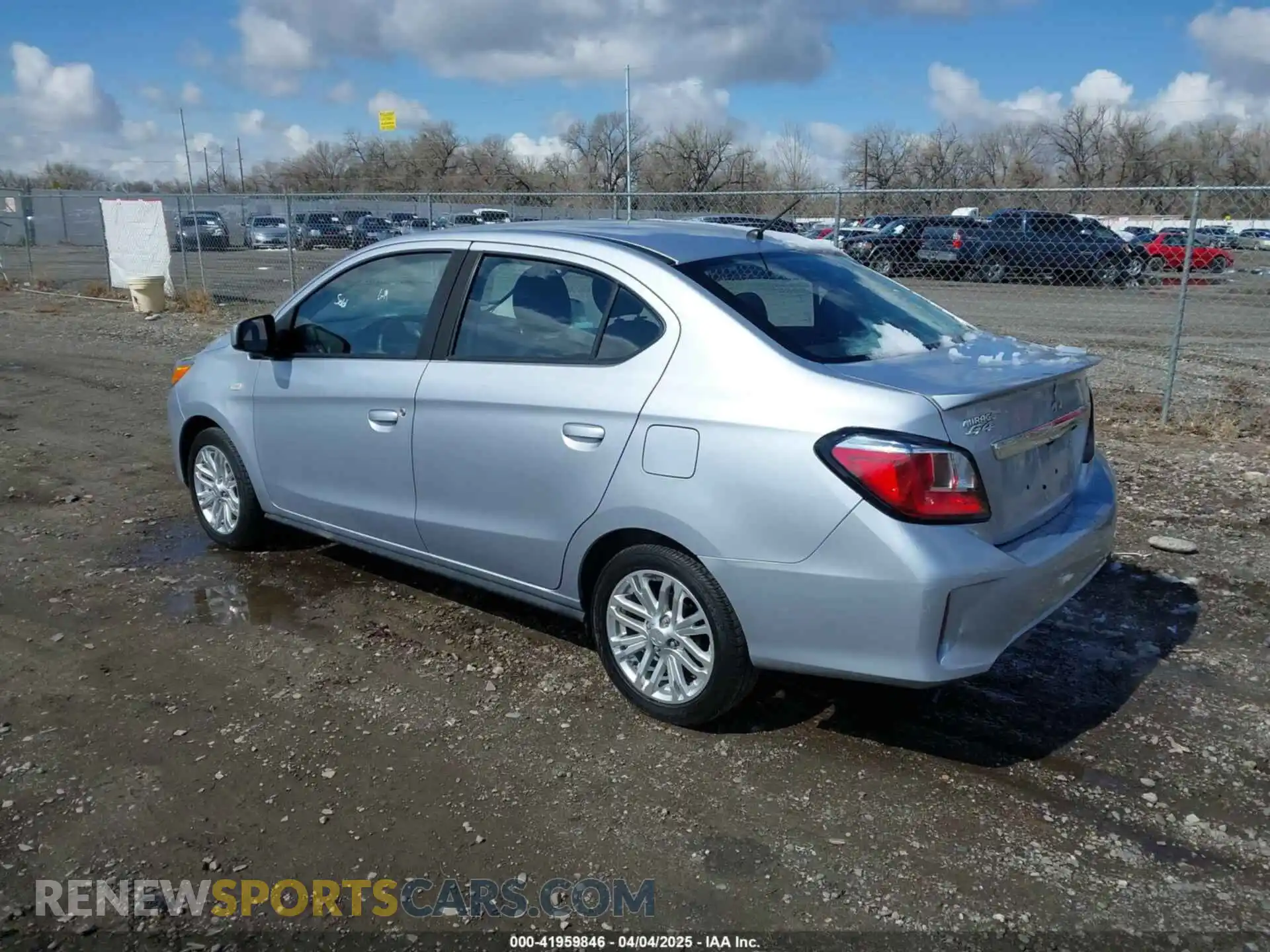 3 Photograph of a damaged car ML32FUFJ6MHF06864 MITSUBISHI MIRAGE G4 2021