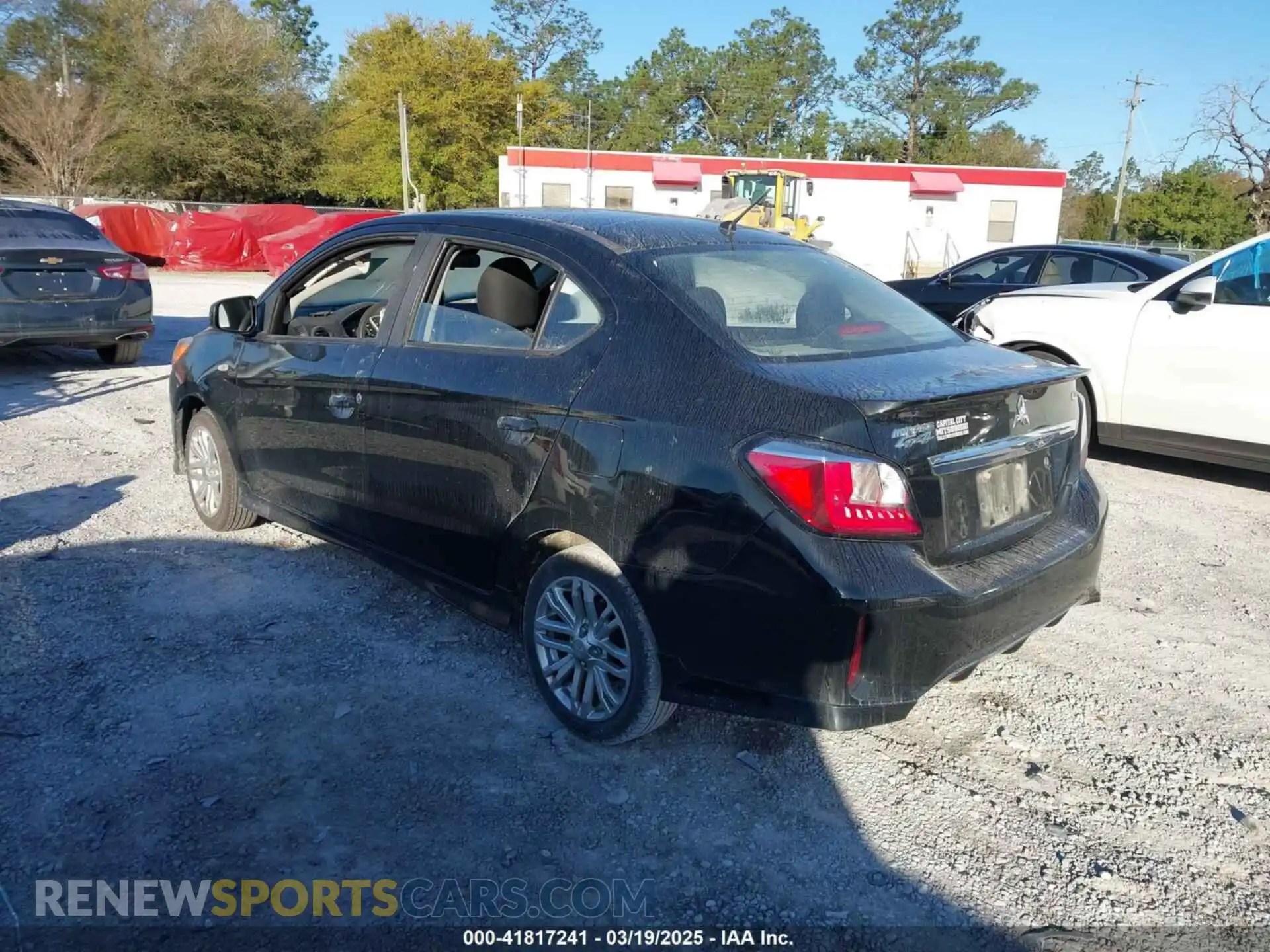 3 Photograph of a damaged car ML32FUFJ8MHF04825 MITSUBISHI MIRAGE G4 2021