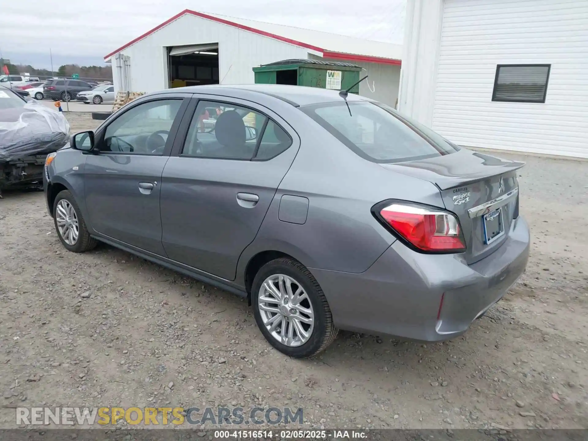3 Фотография поврежденного автомобиля ML32FUFJ2PHF06171 MITSUBISHI MIRAGE G4 2023