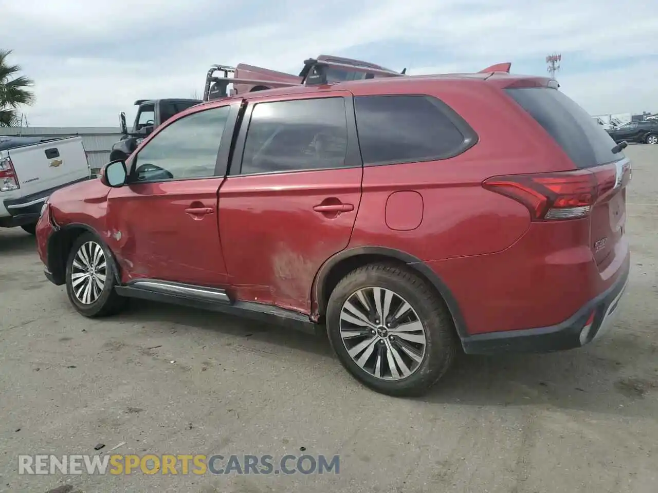 2 Photograph of a damaged car JA4AD3A30KZ006957 MITSUBISHI OUTLANDER 2019