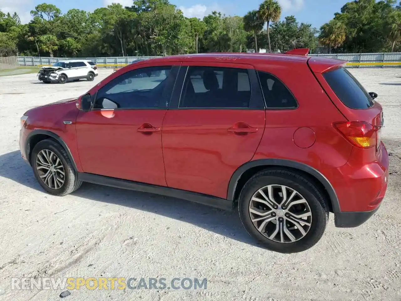 2 fotografías del automóvil dañado JA4AP3AU3KU005377 MITSUBISHI OUTLANDER 2019