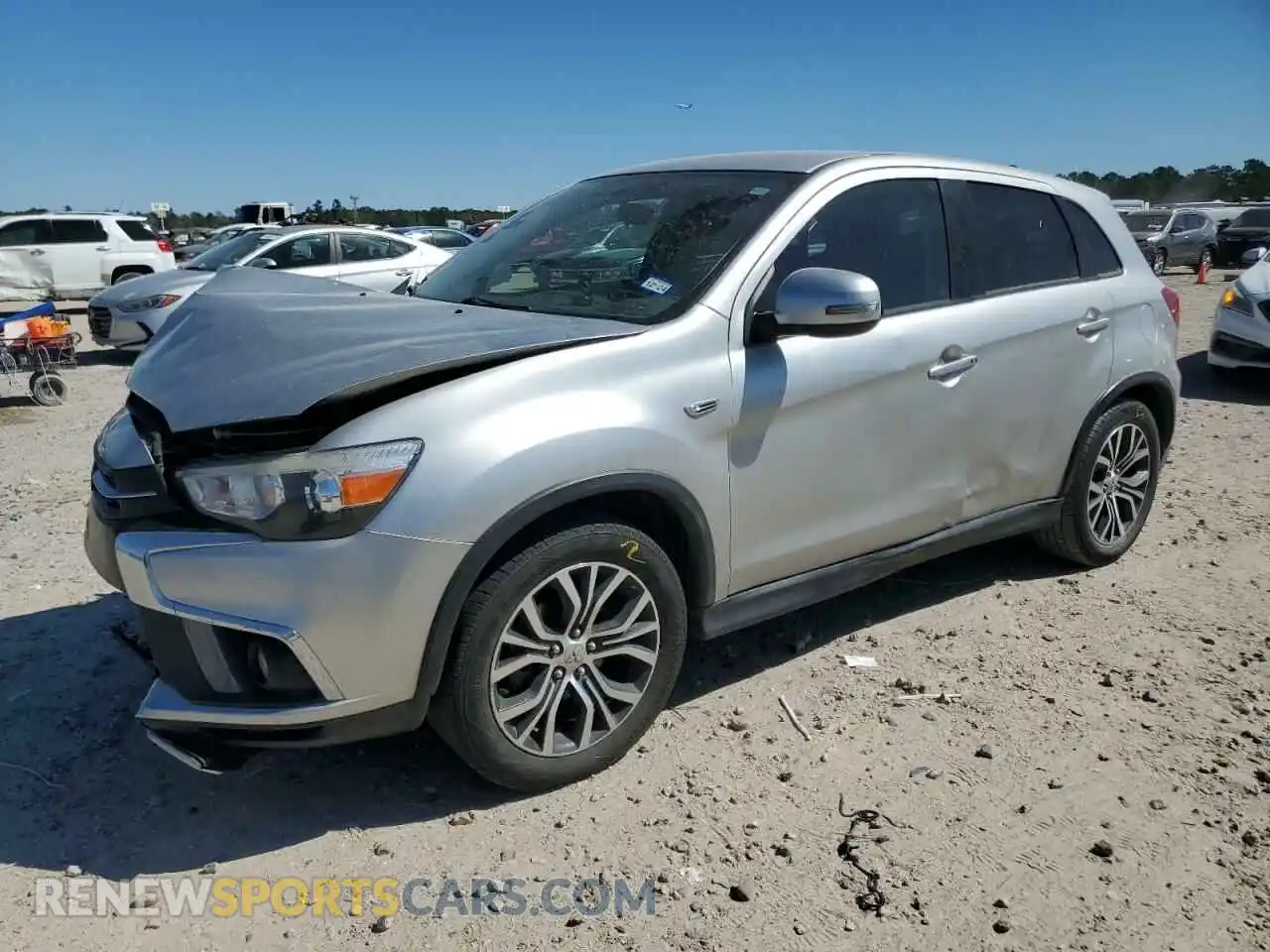 1 Photograph of a damaged car JA4AP4AU6KU022258 MITSUBISHI OUTLANDER 2019
