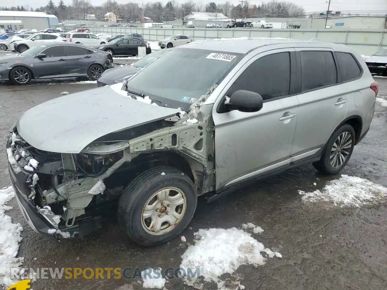 1 Photograph of a damaged car JA4AD2A31LZ009202 MITSUBISHI OUTLANDER 2020
