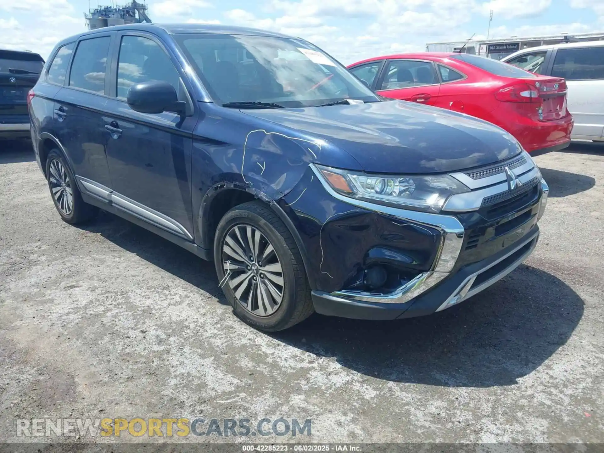 1 Photograph of a damaged car JA4AD2A34LZ045207 MITSUBISHI OUTLANDER 2020