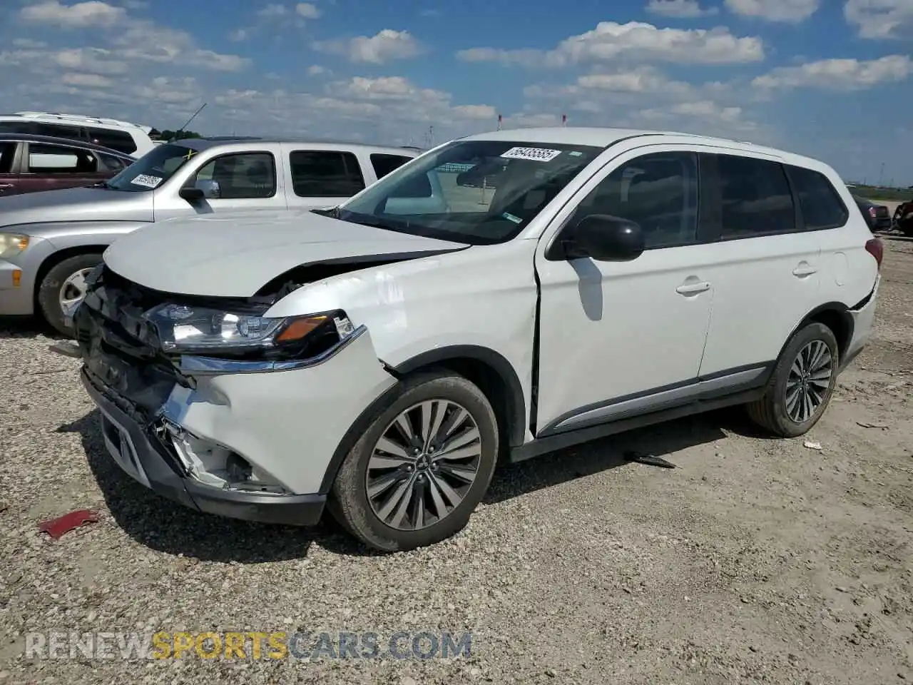 1 Photograph of a damaged car JA4AD2A39LZ048751 MITSUBISHI OUTLANDER 2020