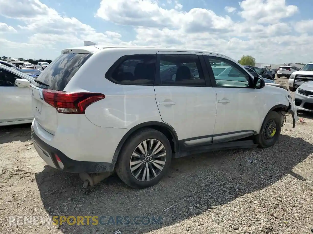 3 Photograph of a damaged car JA4AD2A39LZ048751 MITSUBISHI OUTLANDER 2020