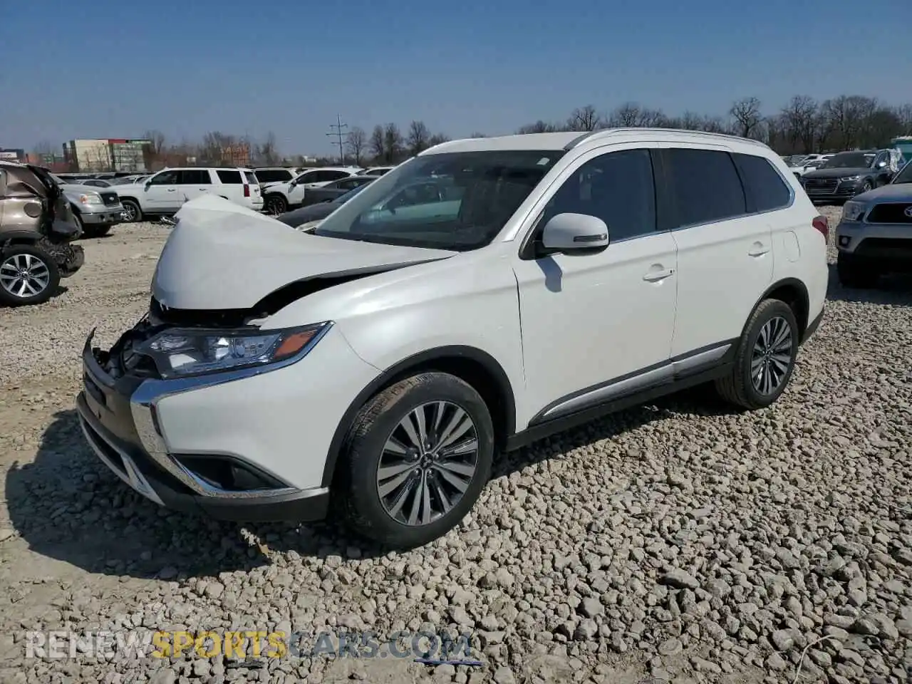 1 Photograph of a damaged car JA4AD3A30LZ032606 MITSUBISHI OUTLANDER 2020