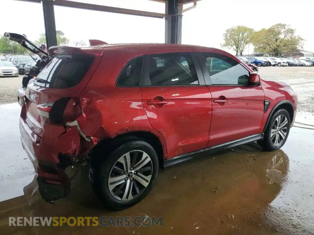 3 Photograph of a damaged car JA4AP3AU0LU007170 MITSUBISHI OUTLANDER 2020