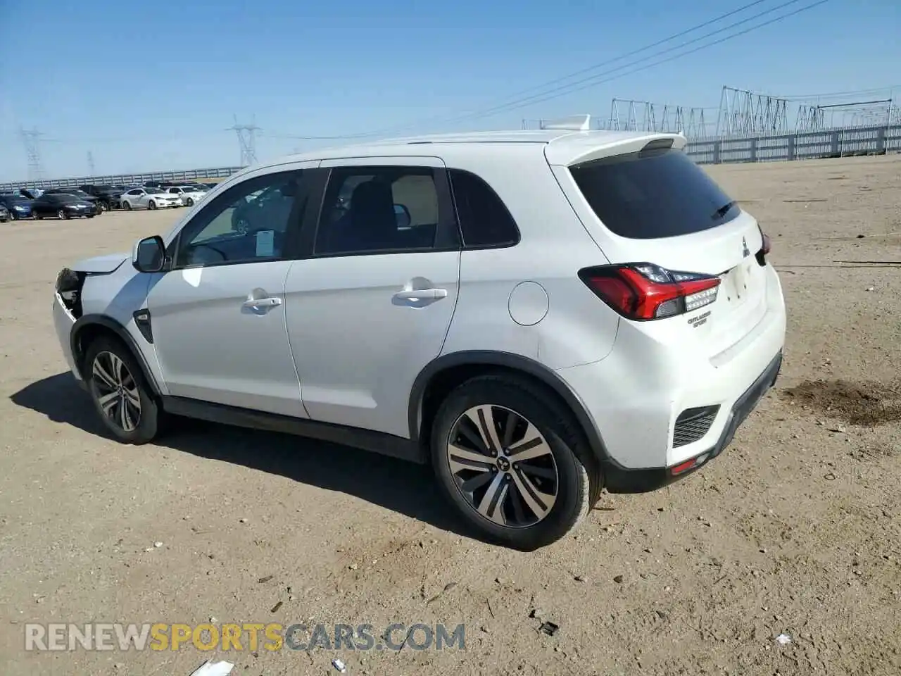 2 Photograph of a damaged car JA4AP3AU6LU001633 MITSUBISHI OUTLANDER 2020