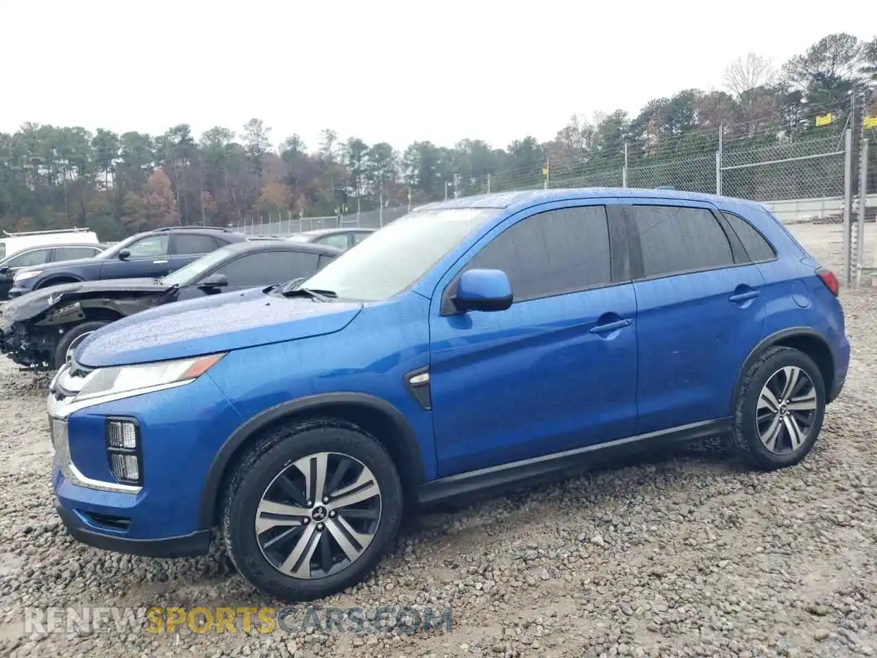 1 Photograph of a damaged car JA4AP3AU6LU012941 MITSUBISHI OUTLANDER 2020