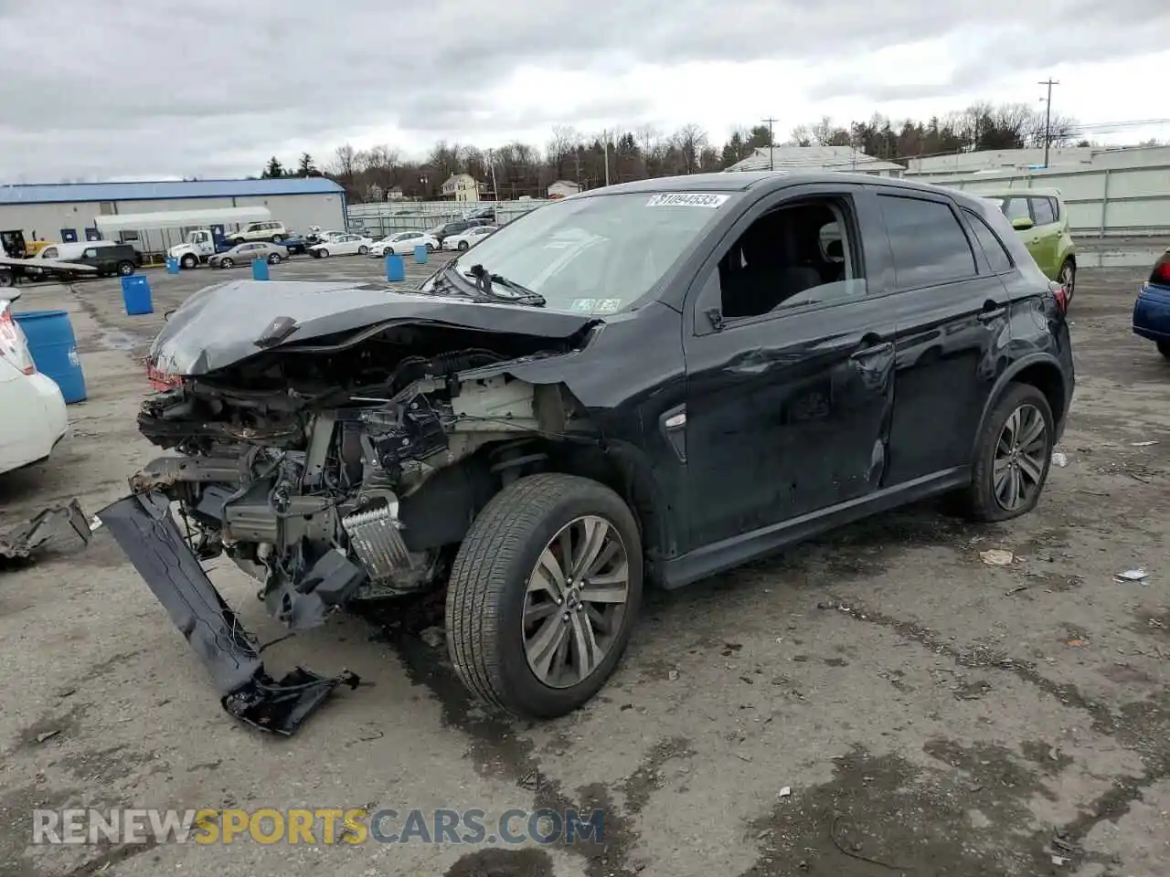 1 Photograph of a damaged car JA4AP3AU7LU009451 MITSUBISHI OUTLANDER 2020