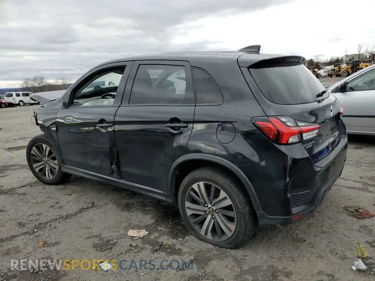 2 Photograph of a damaged car JA4AP3AU7LU009451 MITSUBISHI OUTLANDER 2020