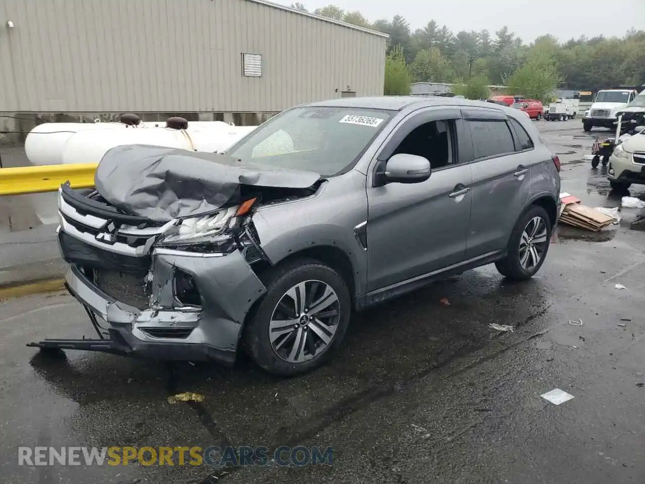 1 Photograph of a damaged car JA4AP4AU5LU008465 MITSUBISHI OUTLANDER 2020