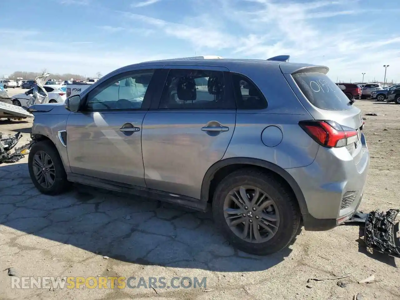 2 Photograph of a damaged car JA4AP4AU8LU015992 MITSUBISHI OUTLANDER 2020