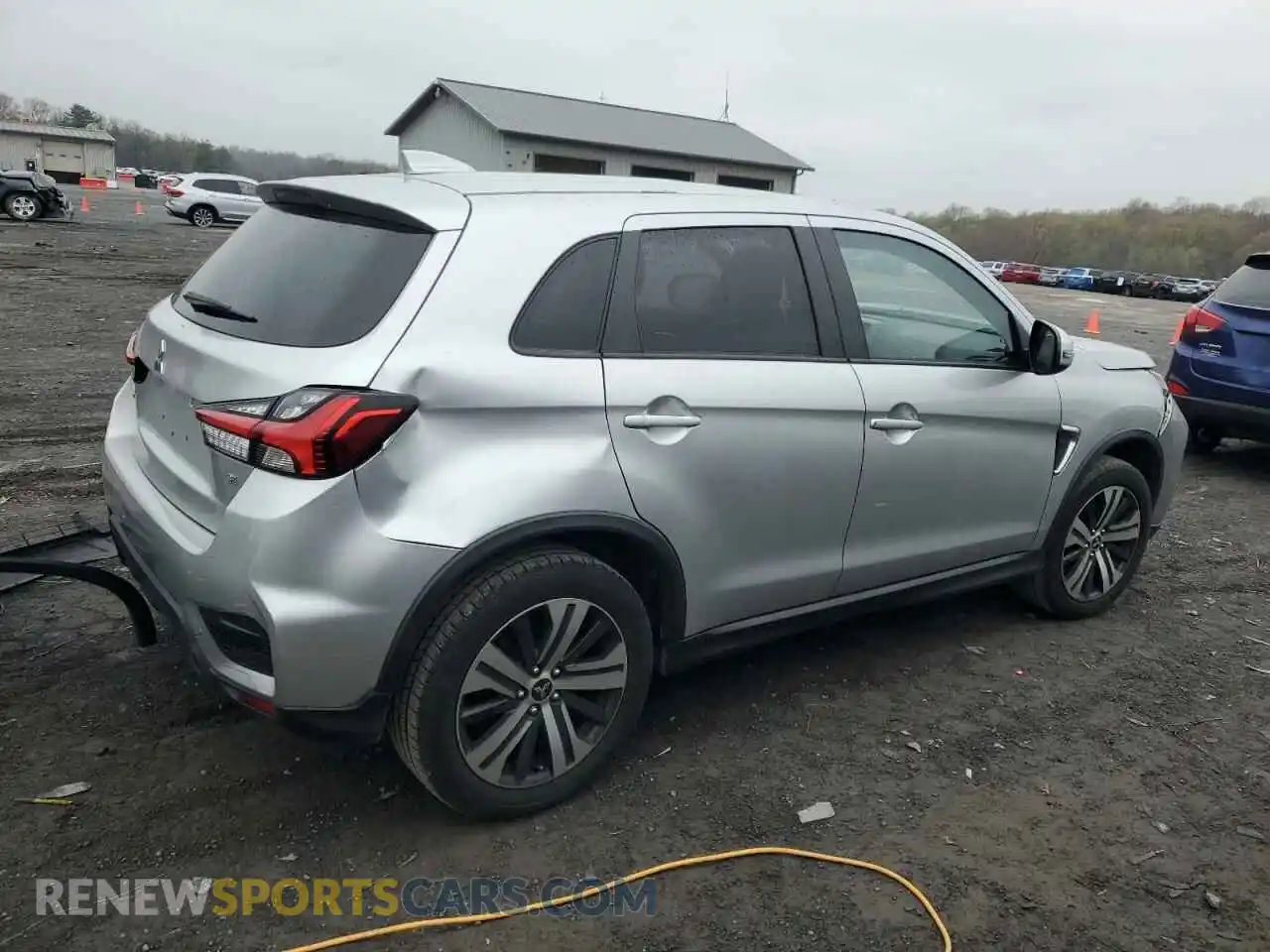 3 Photograph of a damaged car JA4AP4AU8LU025504 MITSUBISHI OUTLANDER 2020