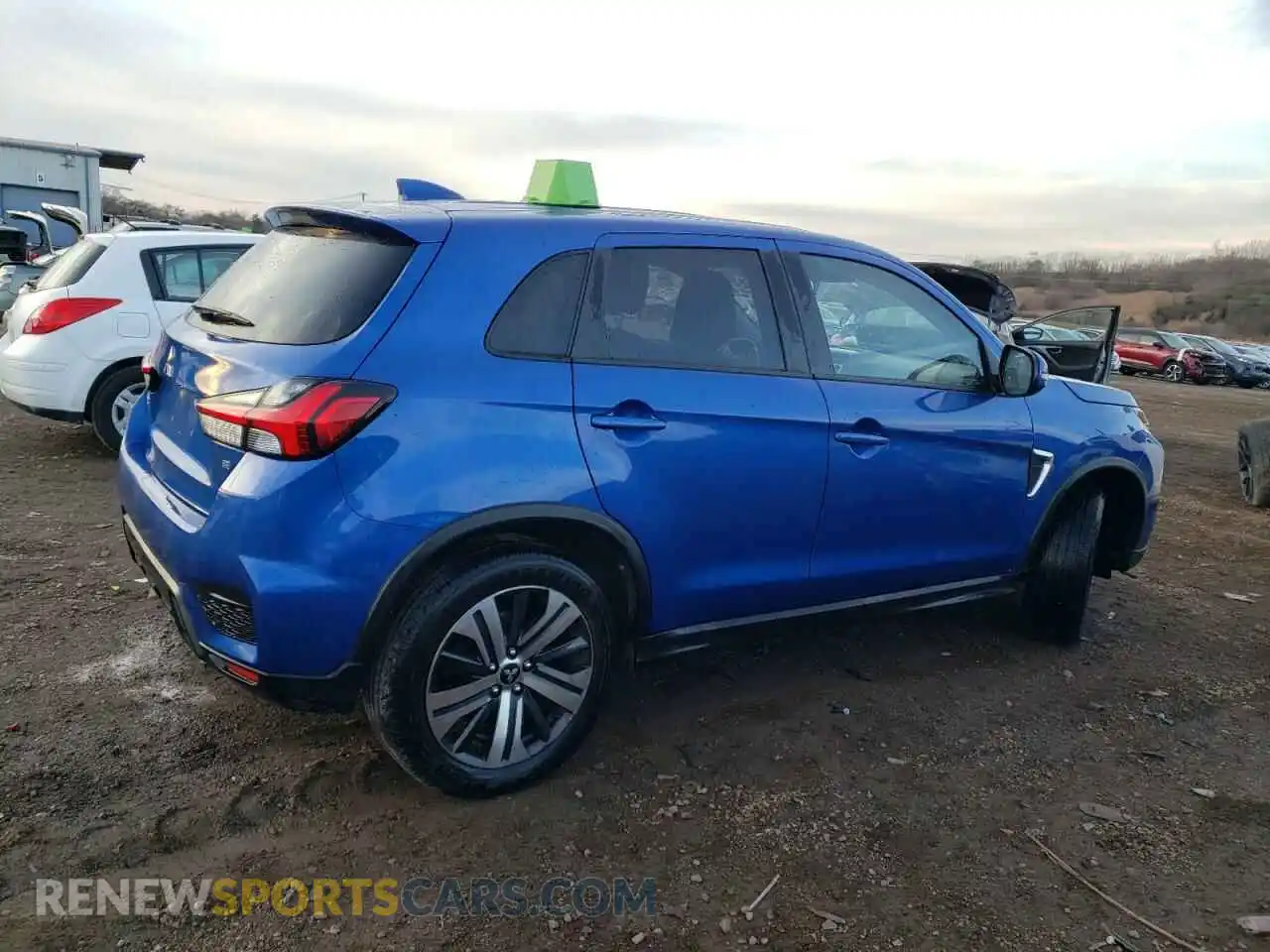 3 Photograph of a damaged car JA4AP4AU9LU030193 MITSUBISHI OUTLANDER 2020
