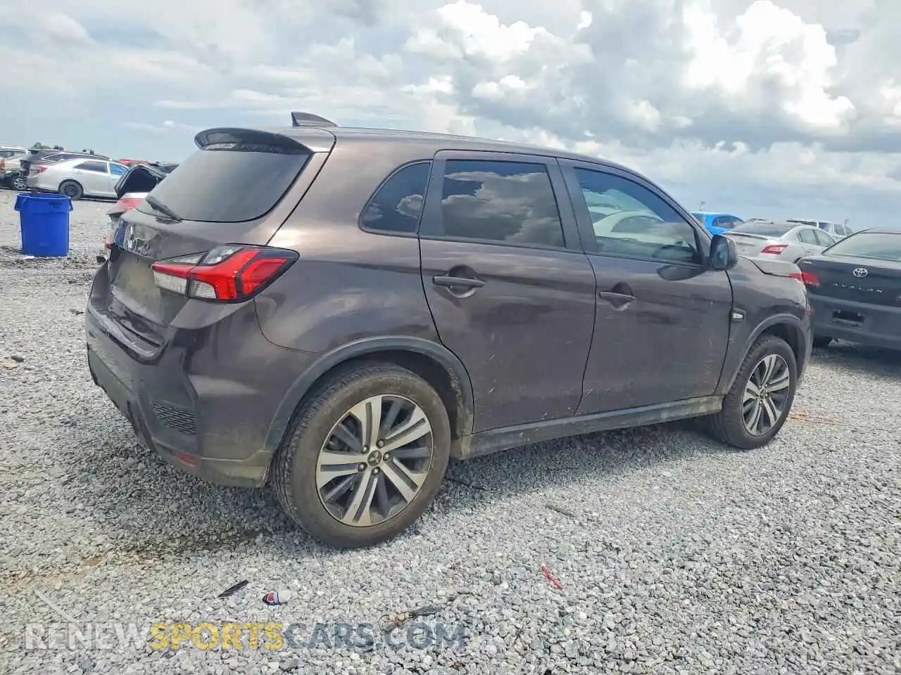 3 Фотография поврежденного автомобиля JA4APUAU0MU008830 MITSUBISHI OUTLANDER 2021