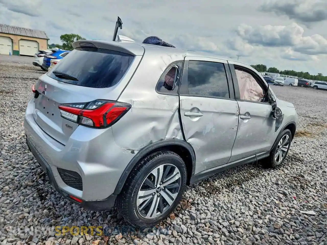 3 Photograph of a damaged car JA4APUAU0MU015065 MITSUBISHI OUTLANDER 2021