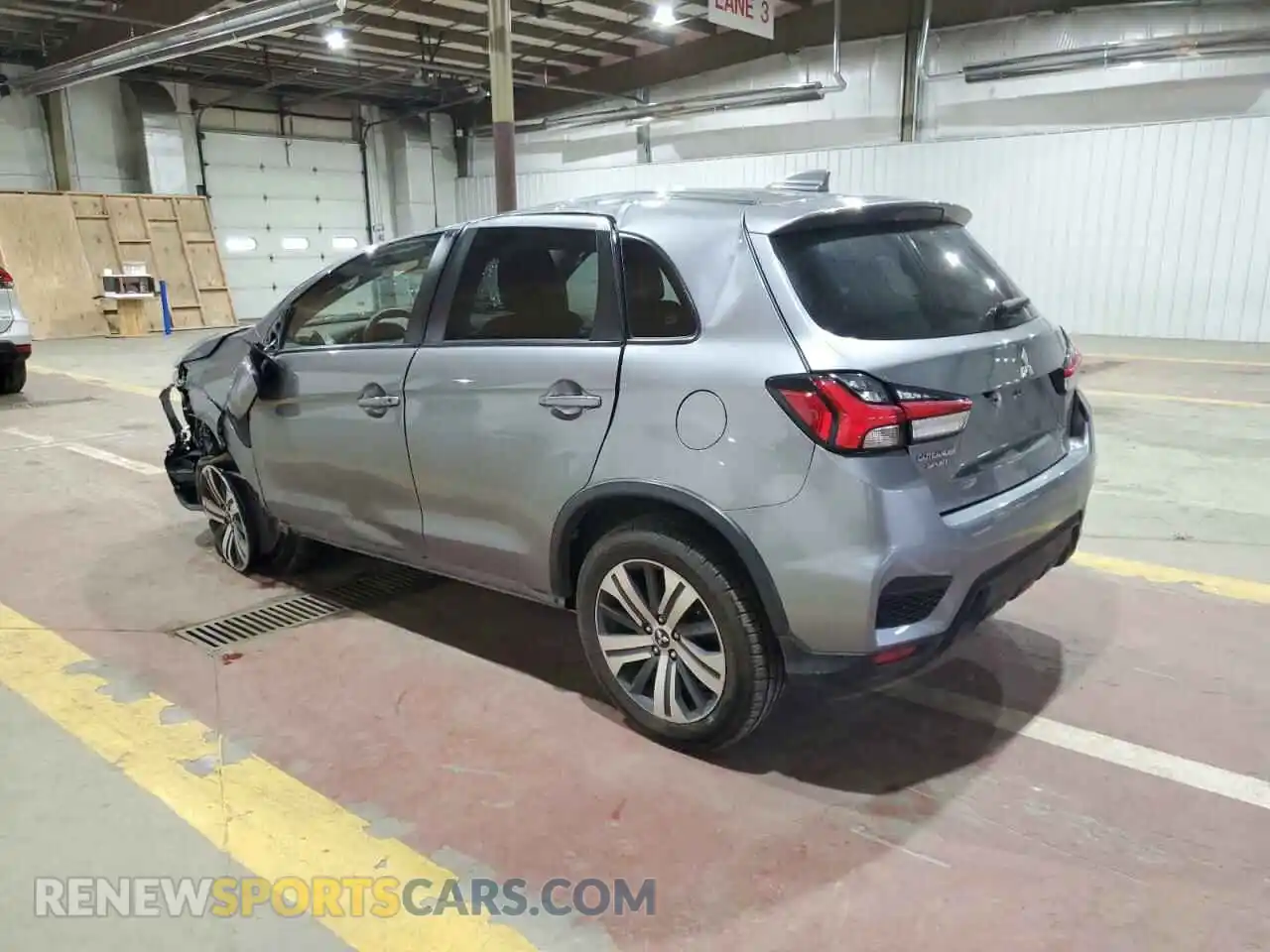2 Photograph of a damaged car JA4APUAU0MU035445 MITSUBISHI OUTLANDER 2021