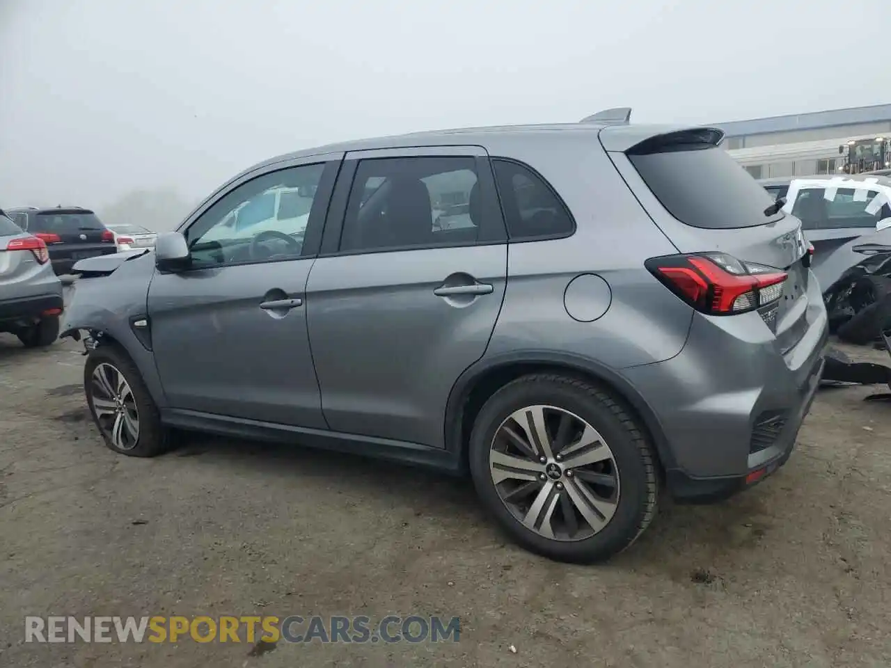 2 Photograph of a damaged car JA4APUAU1MU004351 MITSUBISHI OUTLANDER 2021
