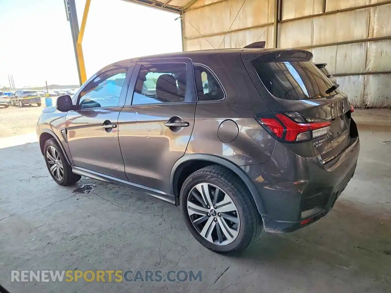 2 Photograph of a damaged car JA4APUAU1MU011106 MITSUBISHI OUTLANDER 2021