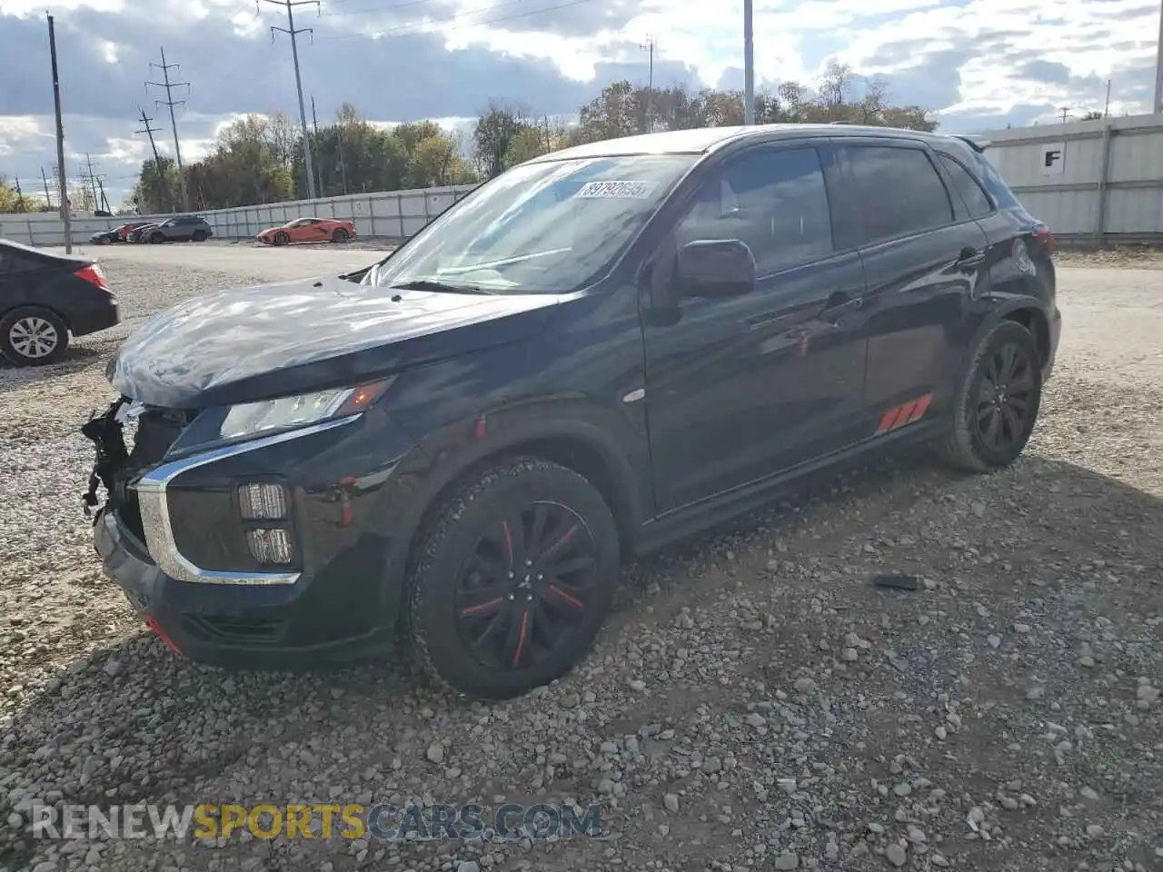 1 Photograph of a damaged car JA4APUAU2MU016539 MITSUBISHI OUTLANDER 2021