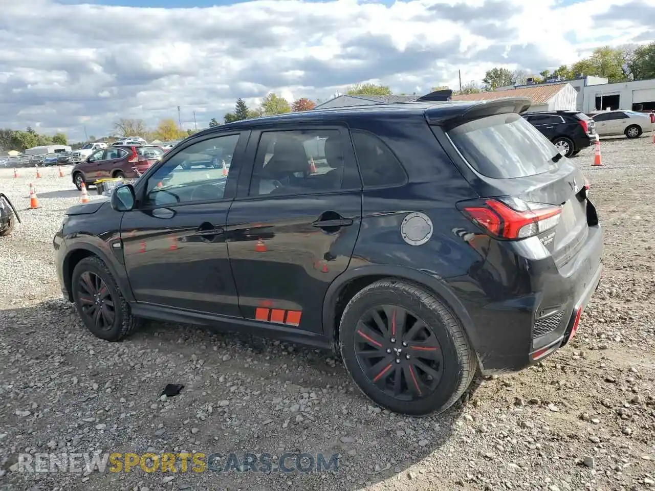 2 Photograph of a damaged car JA4APUAU2MU016539 MITSUBISHI OUTLANDER 2021