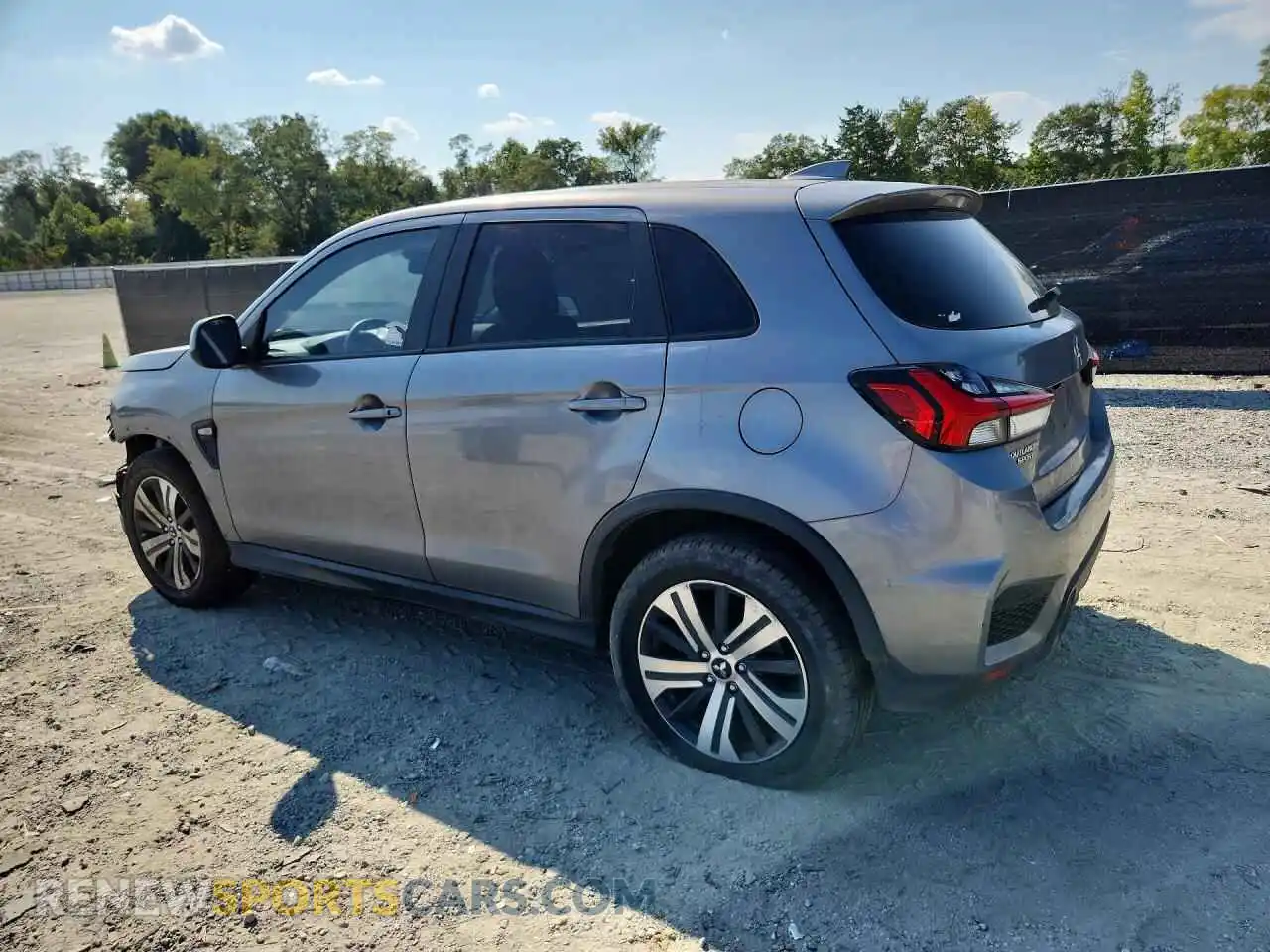 2 Photograph of a damaged car JA4APUAU2MU028836 MITSUBISHI OUTLANDER 2021