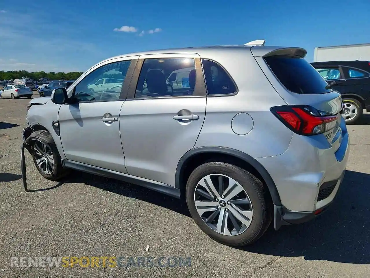 2 Photograph of a damaged car JA4APUAU3MU027002 MITSUBISHI OUTLANDER 2021