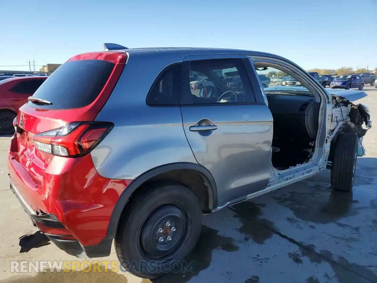 3 Фотография поврежденного автомобиля JA4APUAU3MU035195 MITSUBISHI OUTLANDER 2021