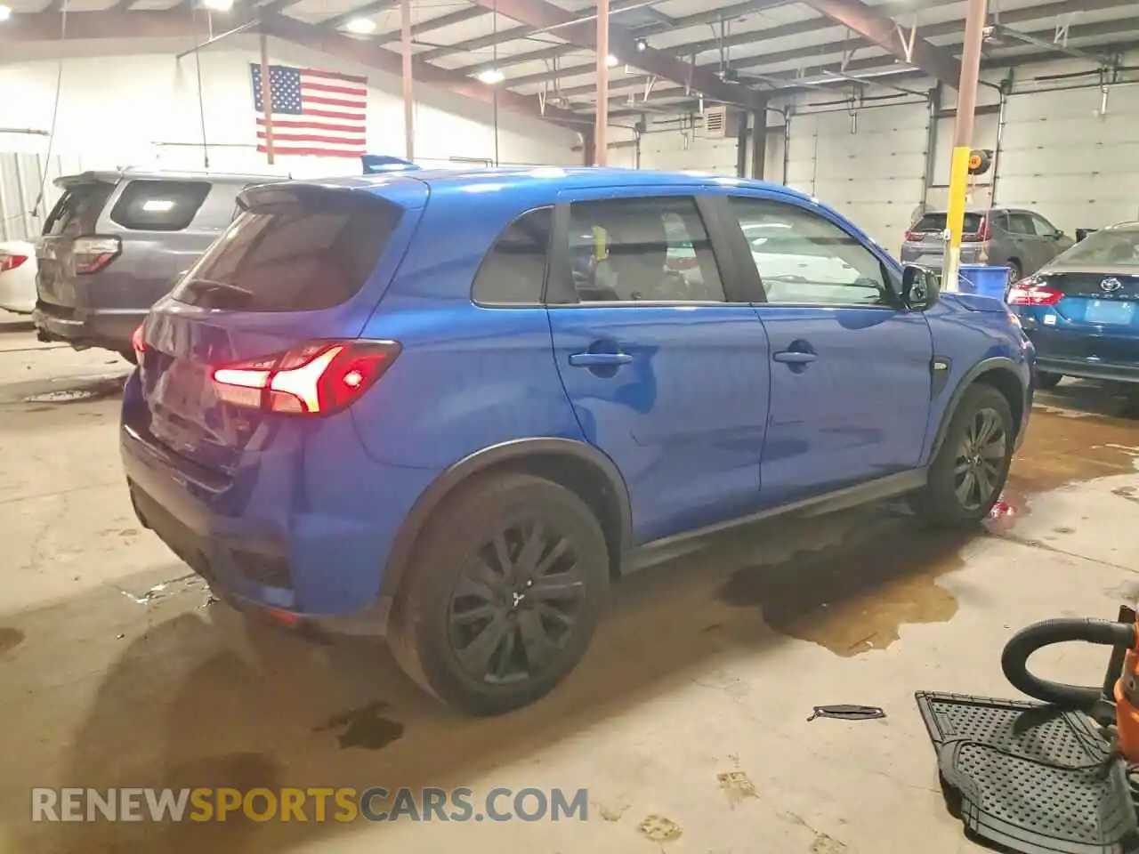 3 Photograph of a damaged car JA4APUAU4MU000455 MITSUBISHI OUTLANDER 2021