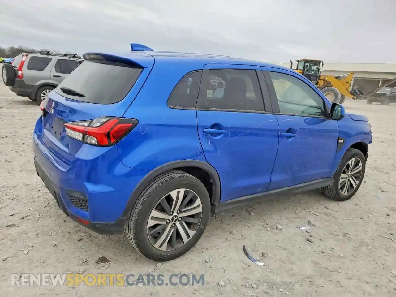 3 Photograph of a damaged car JA4APUAU4MU002268 MITSUBISHI OUTLANDER 2021