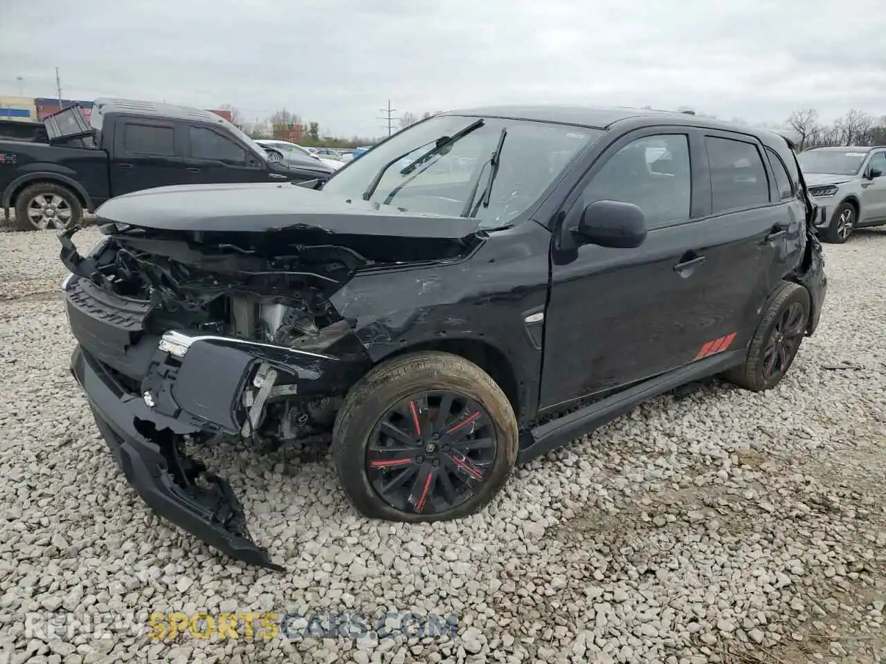 1 Photograph of a damaged car JA4APUAU4MU011052 MITSUBISHI OUTLANDER 2021