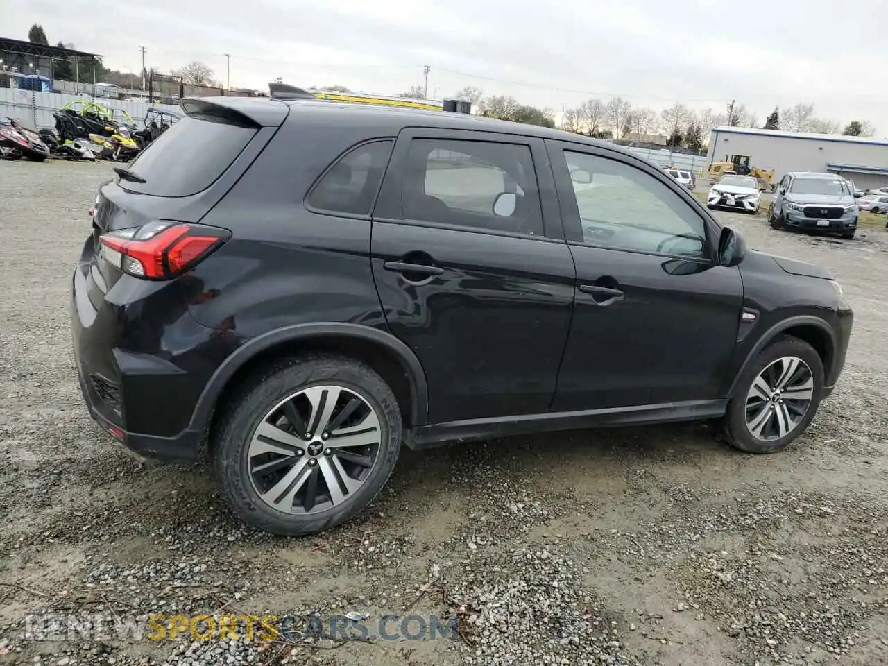 3 Photograph of a damaged car JA4APUAU4MU014775 MITSUBISHI OUTLANDER 2021