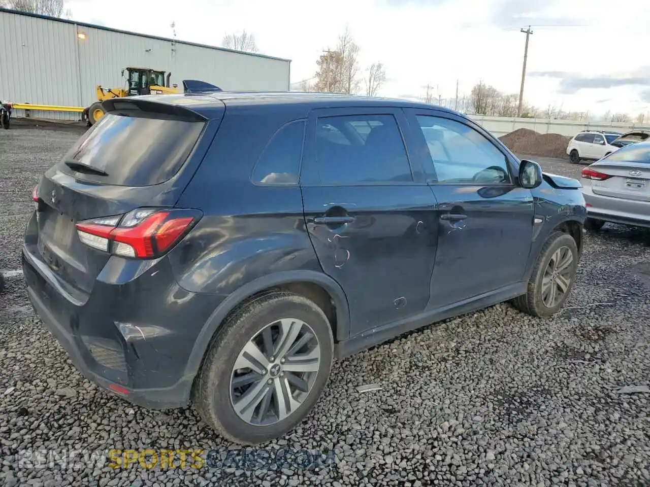 3 Photograph of a damaged car JA4APUAU6MU016902 MITSUBISHI OUTLANDER 2021