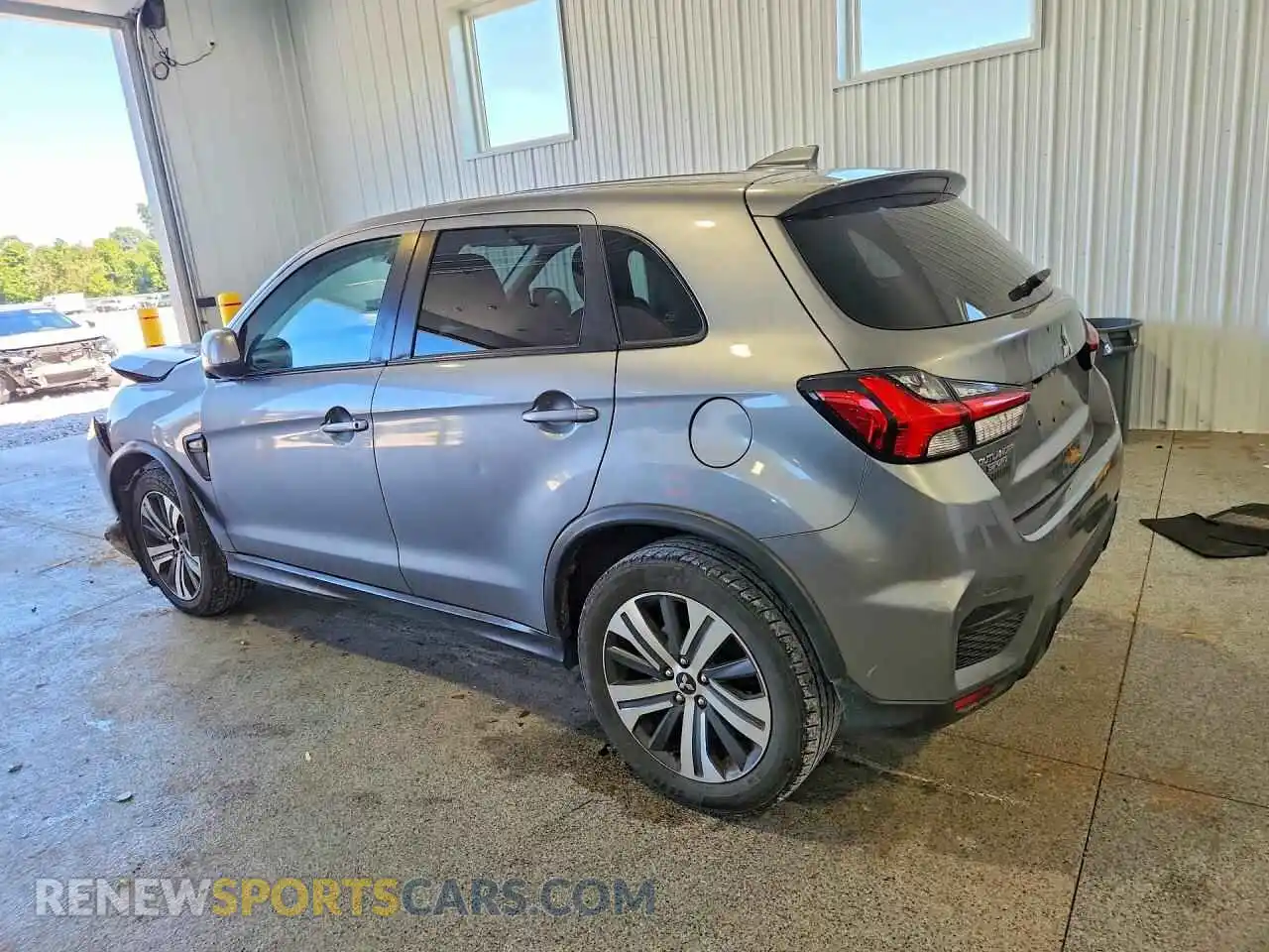 2 Photograph of a damaged car JA4APUAU8MU029523 MITSUBISHI OUTLANDER 2021