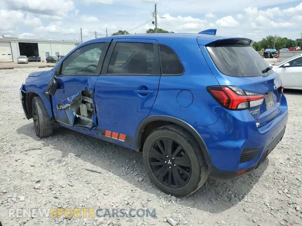 2 Photograph of a damaged car JA4APUAU9MU022239 MITSUBISHI OUTLANDER 2021