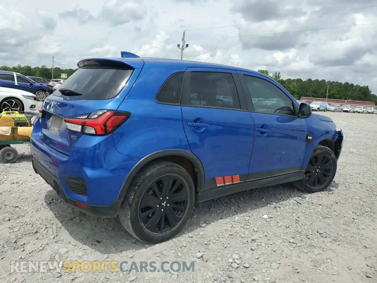 3 Photograph of a damaged car JA4APUAU9MU022239 MITSUBISHI OUTLANDER 2021