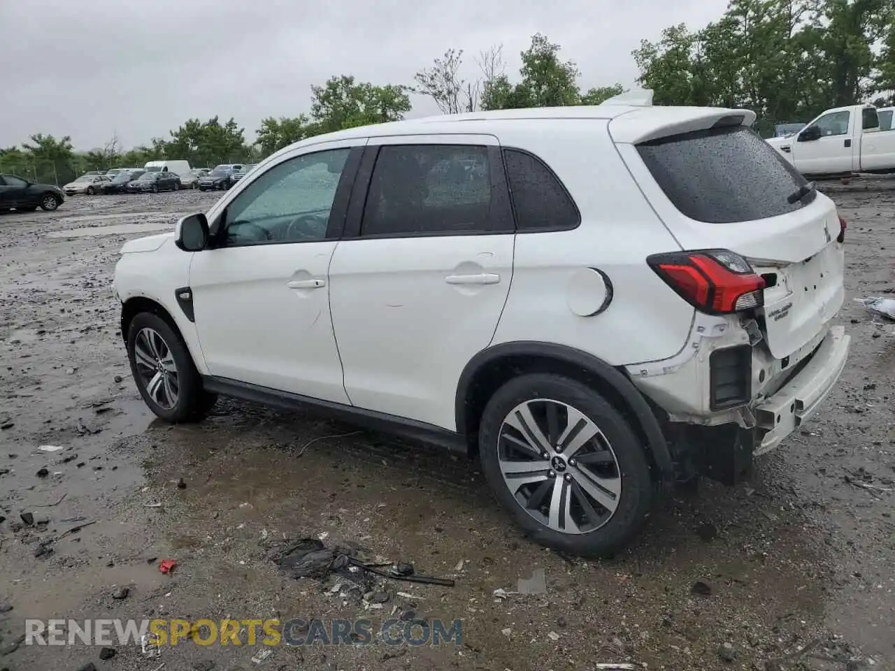 2 Photograph of a damaged car JA4APUAU9MU032205 MITSUBISHI OUTLANDER 2021
